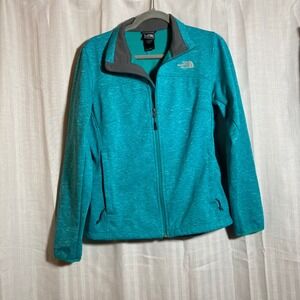 Womens North Face Lightweight Jacket Never Stop Exploring Blue M Gorpcore Hiking